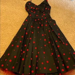 1950’s vintage polka dot dress